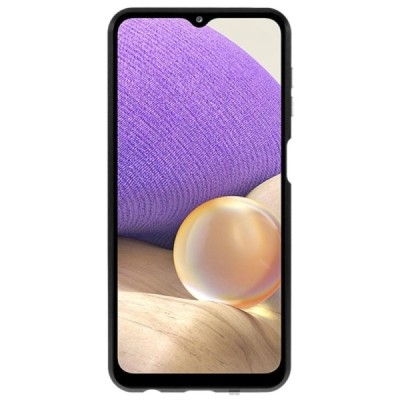 Samsung Galaxy A32 5G Frame skaidrus (permatomas) magnetinis dvigubas plastikinis dėklas | Priedai.lt