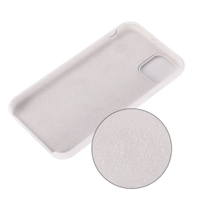 Apple iPhone 11 kieto silikono TPU baltas dėklas - nugarėlė | Priedai.lt