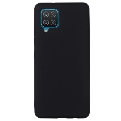 Samsung Galaxy A22 4G Shell kieto silikono TPU juodas dėklas - nugarėlė | Priedai.lt