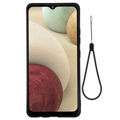 Samsung Galaxy A22 4G Shell kieto silikono TPU juodas dėklas - nugarėlė | Priedai.lt