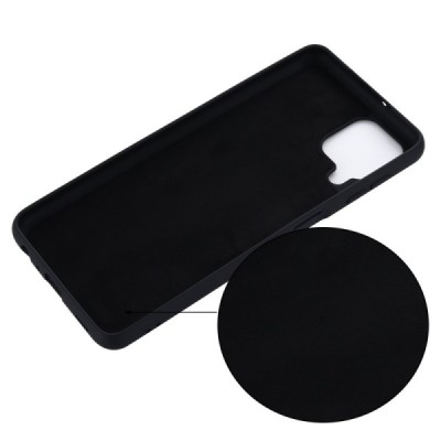 Samsung Galaxy A22 4G Shell kieto silikono TPU juodas dėklas - nugarėlė | Priedai.lt