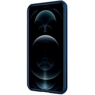 Apple iPhone 13 Pro Max „Nillkin“ CamShield mėlynas dėklas, nugarėlė su kameros apsauga | Priedai.lt