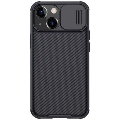 Apple iPhone 13 Mini „Nillkin“ CamShield juodas dėklas, nugarėlė su kameros apsauga | Priedai.lt