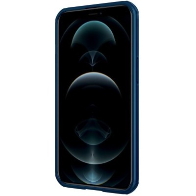Apple iPhone 13 Pro „Nillkin“ CamShield mėlynas dėklas, nugarėlė su kameros apsauga | Priedai.lt