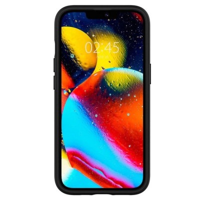 „Spigen“ Slim Armor CS Apple iPhone 13 juodas kieto silikono dėklas | Priedai.lt