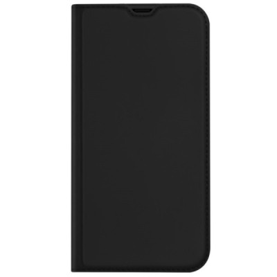 „Dux Ducis“ Skin serijos Apple iPhone 13 Pro juodas odinis atverčiamas dėklas | Priedai.lt