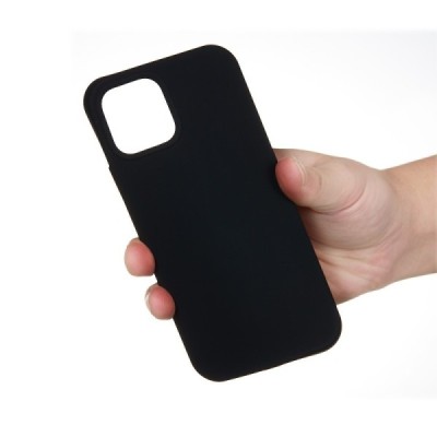 Apple iPhone 13 Shell kieto silikono TPU juodas dėklas - nugarėlė | Priedai.lt
