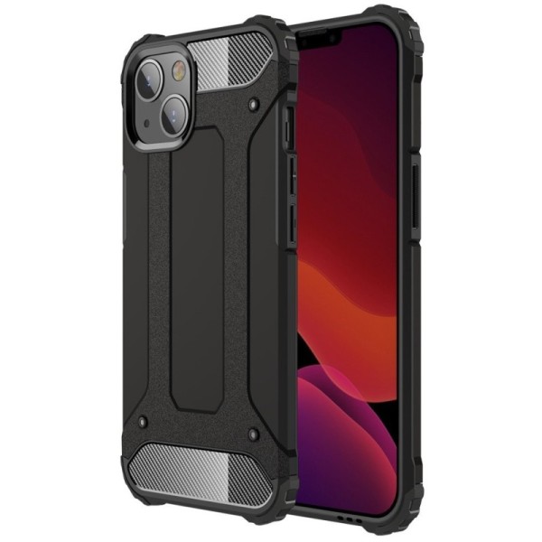 Tugevdatud turvalisus kaaned - must (iPhone 13 Mini)
