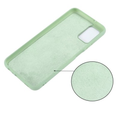 Samsung Galaxy A03s SM-A037G (166.5 x 75.98 x 9.14mm) Shell kieto silikono TPU žalias dėklas - nugarėlė | Priedai.lt