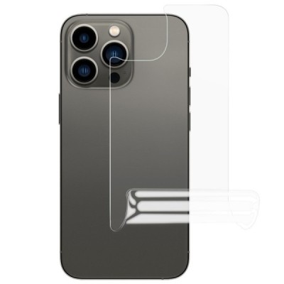 Apple iPhone 13 Pro Max Calans hidrogelinė apsauginė skaidri (pilnai dengianti) nugarėlės plėvelė | Priedai.lt