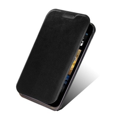 „Mofi“ Leather serijos HTC Desire 310 juodas odinis atverčiamas dėklas / Priedai.lt