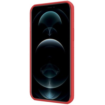Apple iPhone 13 Pro Max „Nillkin“ Frosted Shield Pro raudonas dėklas - nugarėlė | Priedai.lt