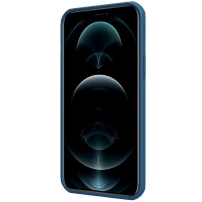 Apple iPhone 13 Pro Max „Nillkin“ Frosted Shield Pro mėlynas dėklas - nugarėlė | Priedai.lt
