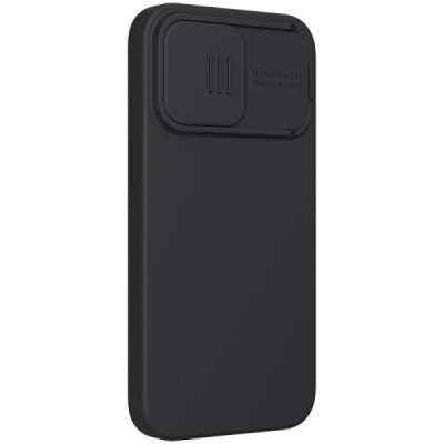 Apple iPhone 13 Pro Max „Nillkin“ CamShield MagSafe juodas dėklas, nugarėlė su kameros apsauga | Priedai.lt