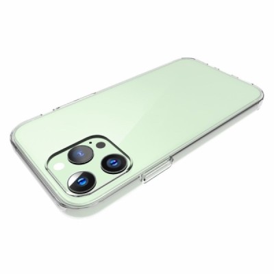 Apple iPhone 13 Pro kieto silikono TPU skaidrus dėklas - nugarėlė | Priedai.lt