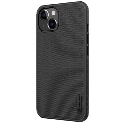 Apple iPhone 13 „Nillkin“ Frosted Shield Pro juodas dėklas - nugarėlė | Priedai.lt