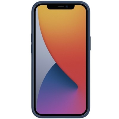 Apple iPhone 13 „Nillkin“ CamShield MagSafe mėlynas dėklas, nugarėlė su kameros apsauga | Priedai.lt