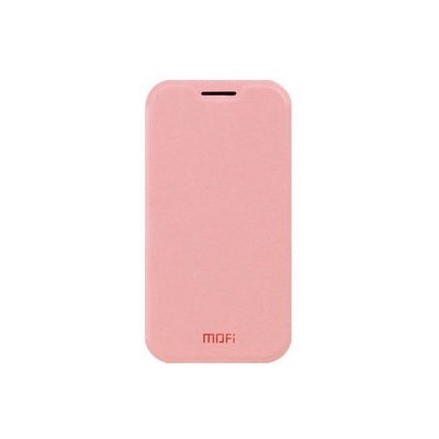 „Mofi“ Leather serijos HTC Desire 310 rožinis odinis atverčiamas dėklas / Priedai.lt