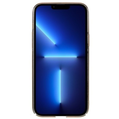 Apple iPhone 13 Pro Kingxbar Crystal  Love Swarovski plastikinis skaidrus permatomas auksinis dėklas su kristalais | Priedai.lt