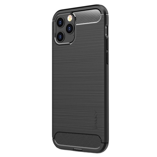 „IPAKY“ Carbon Kõva silikoon (TPU) kaaned - must (iPhone 13 Pro)