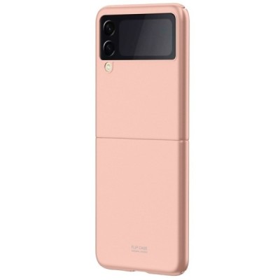 Samsung Galaxy Z Flip3 (F711) GKK Creative plastikinis auksinis dėklas - nugarėlė | Priedai.lt
