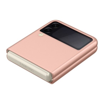 Samsung Galaxy Z Flip3 (F711) GKK Creative plastikinis auksinis dėklas - nugarėlė | Priedai.lt
