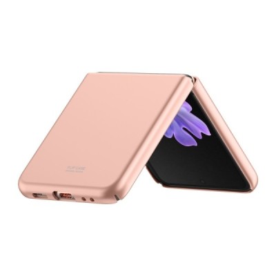 Samsung Galaxy Z Flip3 (F711) GKK Creative plastikinis auksinis dėklas - nugarėlė | Priedai.lt