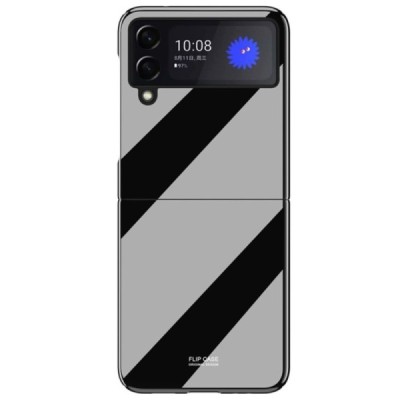 Samsung Galaxy Z Flip3 (F711) Piano Design plastikinis juodas dėklas - nugarėlė | Priedai.lt