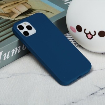 Apple iPhone 13 Pro Max Shell kieto silikono TPU mėlynas dėklas - nugarėlė | Priedai.lt