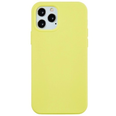 Apple iPhone 13 Pro Max Shell kieto silikono TPU geltonas dėklas - nugarėlė | Priedai.lt