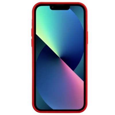 Apple iPhone 13 Shell kieto silikono TPU raudonas dėklas - nugarėlė | Priedai.lt