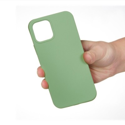 Apple iPhone 13 Shell kieto silikono TPU šviesiai žalias dėklas - nugarėlė | Priedai.lt