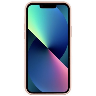 Apple iPhone 13 Mini Shell kieto silikono TPU šviesiai rožinis dėklas - nugarėlė | Priedai.lt