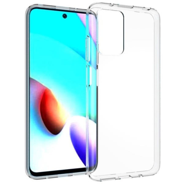 Kõva silikoon (TPU) kaaned - läbipaistev (Redmi 10)