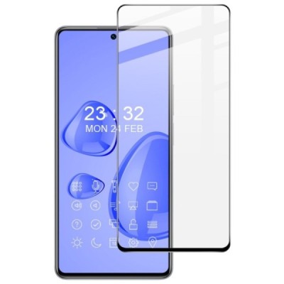 Xiaomi 11T (11T Pro) „Imak“ 9H Tempered Glass sustiprintos apsaugos juodas pilnai dengiantis apsauginis ekrano stiklas 0,2 mm |