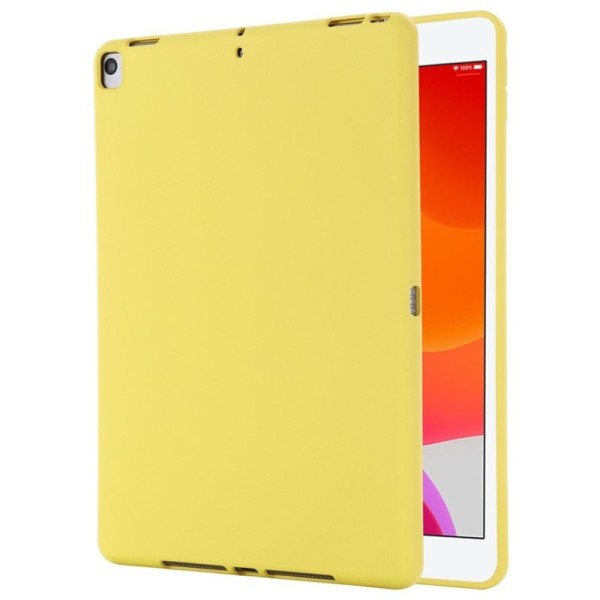 „Shell“ Kõva silikoon (TPU) kaaned - kollane (iPad 10.2 2019 / 2020 / 2021)