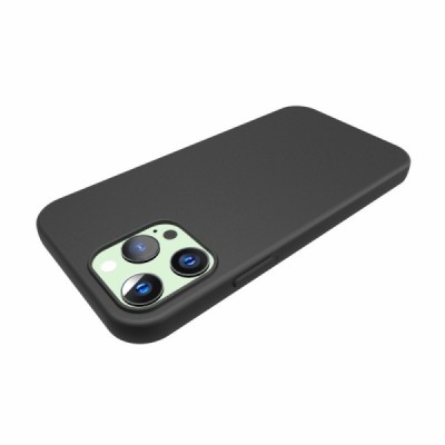 Apple iPhone 13 Pro kieto silikono TPU juodas dėklas - nugarėlė | Priedai.lt