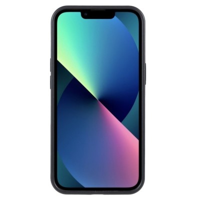 Apple iPhone 13 kieto silikono TPU juodas dėklas - nugarėlė | Priedai.lt