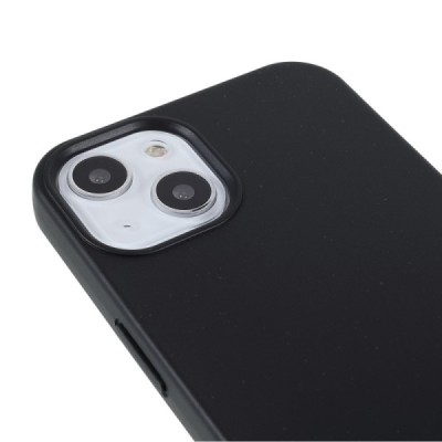 Apple iPhone 13 kieto silikono TPU juodas dėklas - nugarėlė | Priedai.lt