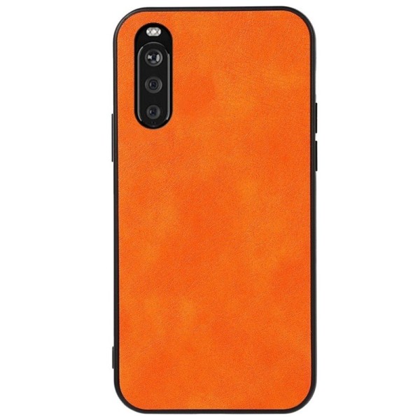 „Deluxe Leather“ kaaned - oranž (Xperia 10 III)