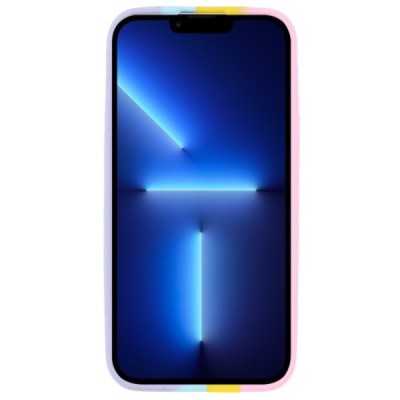 Apple iPhone 13 Pro Max „Popit“ Bubble minkšto silikono TPU rožinis dėklas - nugarėlė | Priedai.lt