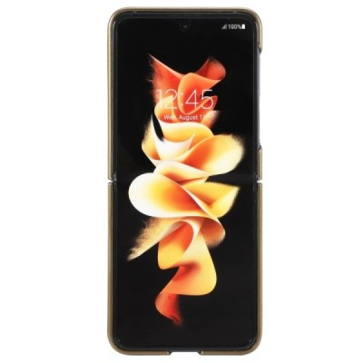 Samsung Galaxy Z Flip3 (F711) Shine Glittery plastikinis auksinis dėklas - nugarėlė | Priedai.lt