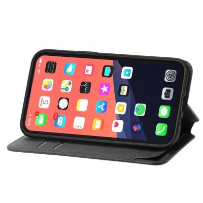 Apple iPhone 13 atverčiamas spalvotas „Caseneo“ Mandala odinis dėklas - knygutė | Priedai.lt