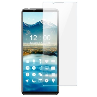 Sony Xperia 5 III skaidri apsauginė pilnai dengianti ekrano plėvelė | Priedai.lt