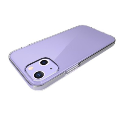 Apple iPhone 13 kieto silikono TPU skaidrus dėklas - nugarėlė | Priedai.lt