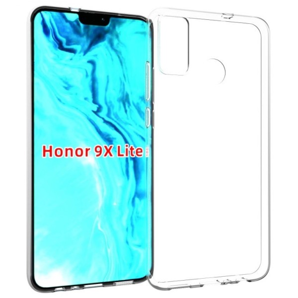 Kõva silikoon (TPU) kaaned - läbipaistev (Honor 9X Lite)
