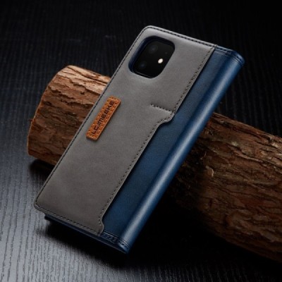 „Lc.Imeeke“ Apple iPhone 11 mėlynas odinis atverčiamas dėklas | Priedai.lt