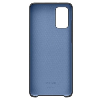 Samsung Galaxy S20+ (G985, G986) „Samsung“ Silicone Cover kieto silikono juodas dėklas | Priedai.lt
