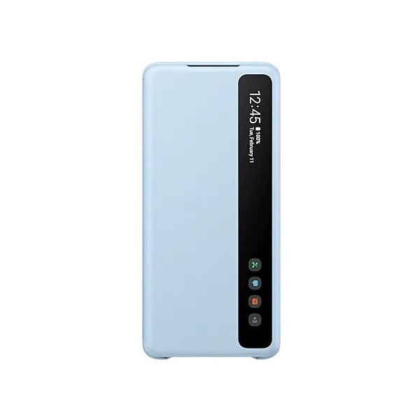 „Samsung“ Smart Clear View Cover tahke kaaned - helesinine (Galaxy S20+)