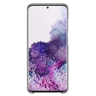 Samsung Galaxy S20 (G980) Smart Led Cover pilkas plastikinis dėklas | Priedai.lt